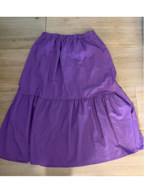 NEW Lyaner Purple Maxi Lined Skirt XL